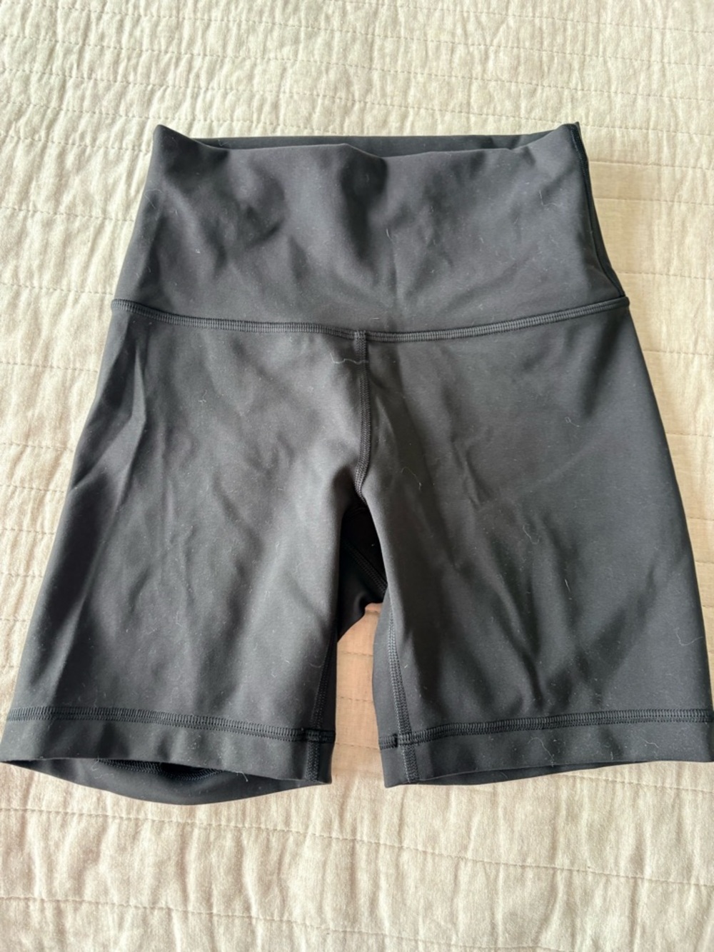 lululemon athletica Black High-Rise Bike Shorts